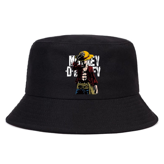 Anime one piece bucket hat